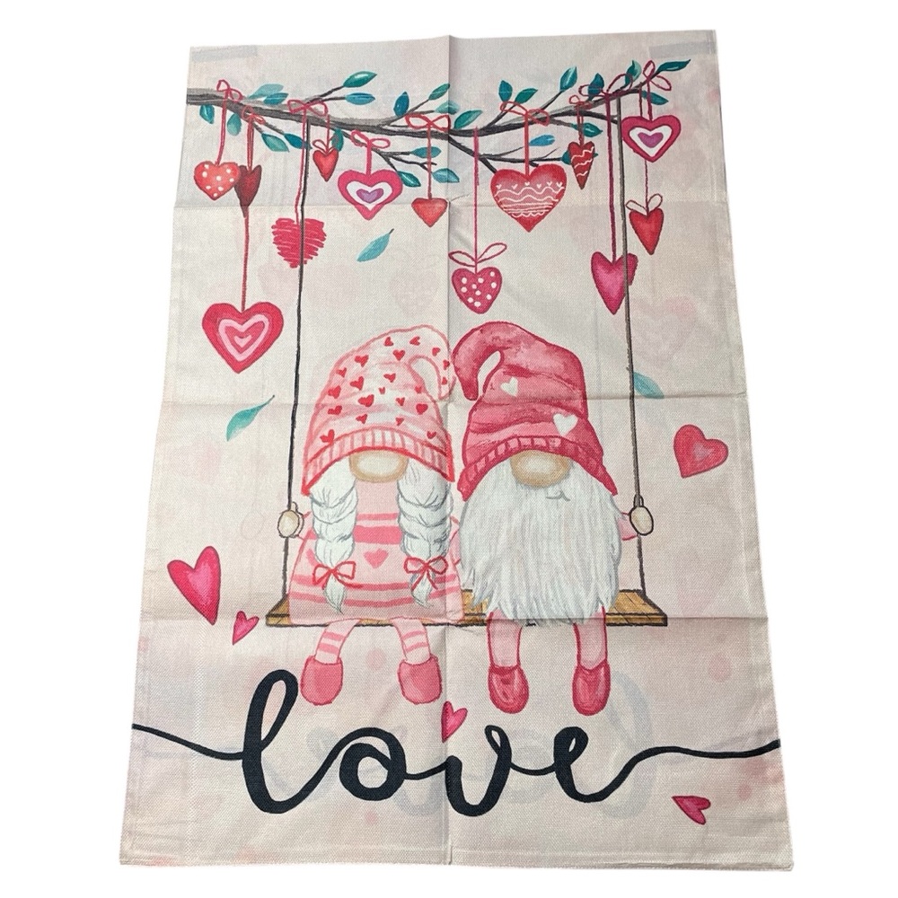 Valentine's Gnome‎ Love Tapestry
